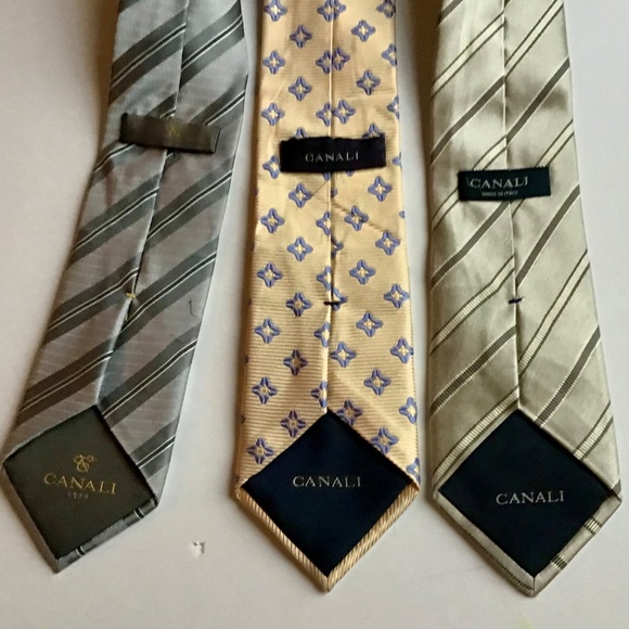 3 Canali all silk ties made in Italy 🇮🇹 - Picture 3 of 7